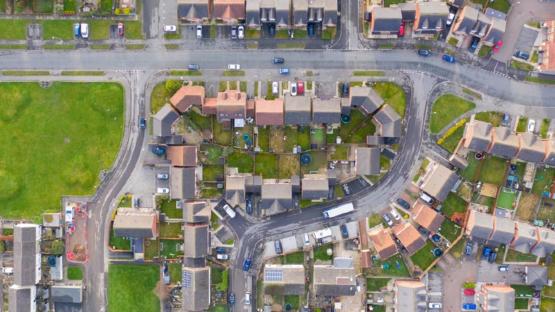 Swarcliffe Housing, Leeds, England.