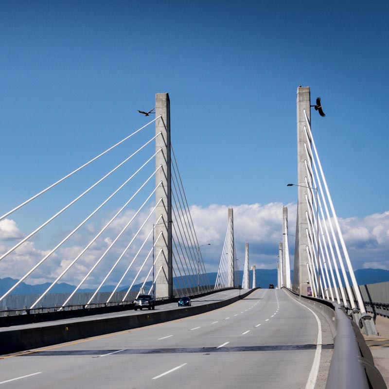 Golden Ears Bridge, Vancouver, Canada