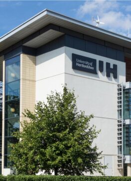 De Havilland Campus, University of Hertfordshire, Hatfield, England.