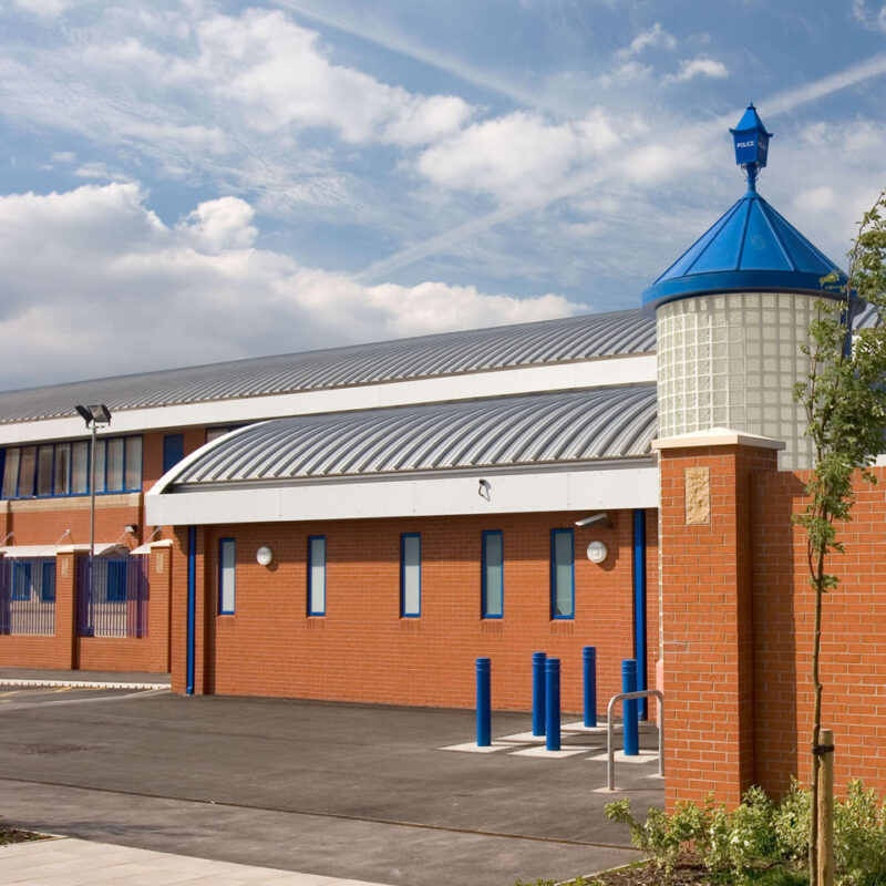 Cheadle Heath Police Station, Stockport, England.