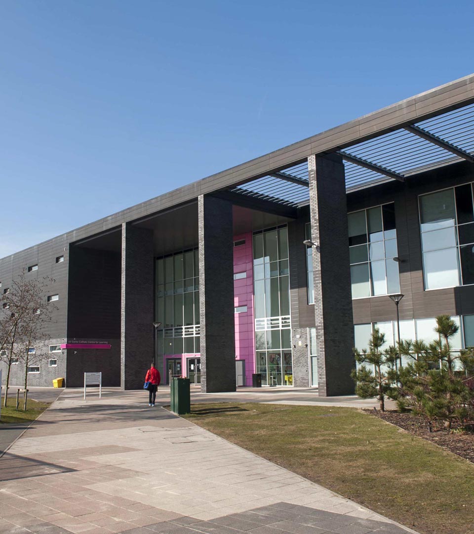 Image of All Saints Catholic High School, Knowsley, England.