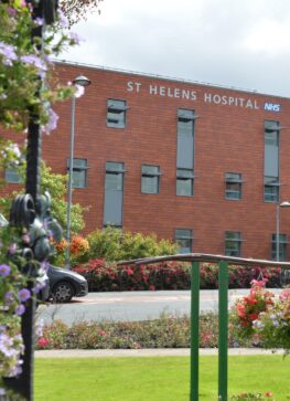 St Helens Hospital, Merseyside, England.