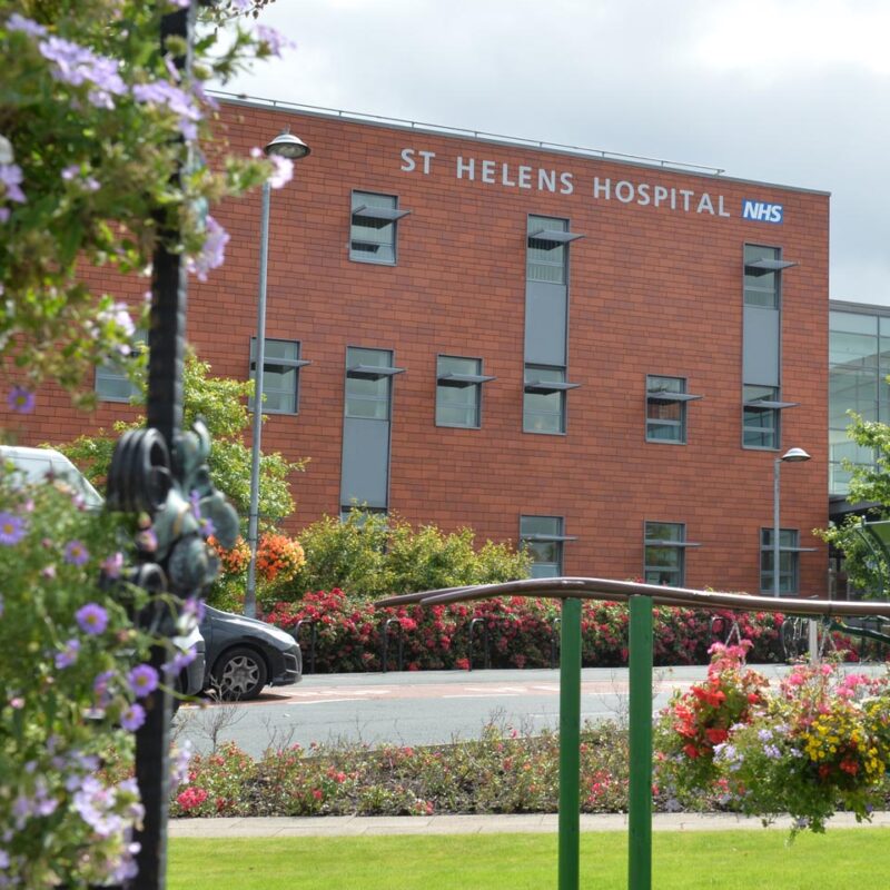 St Helens Hospital, Merseyside, England.
