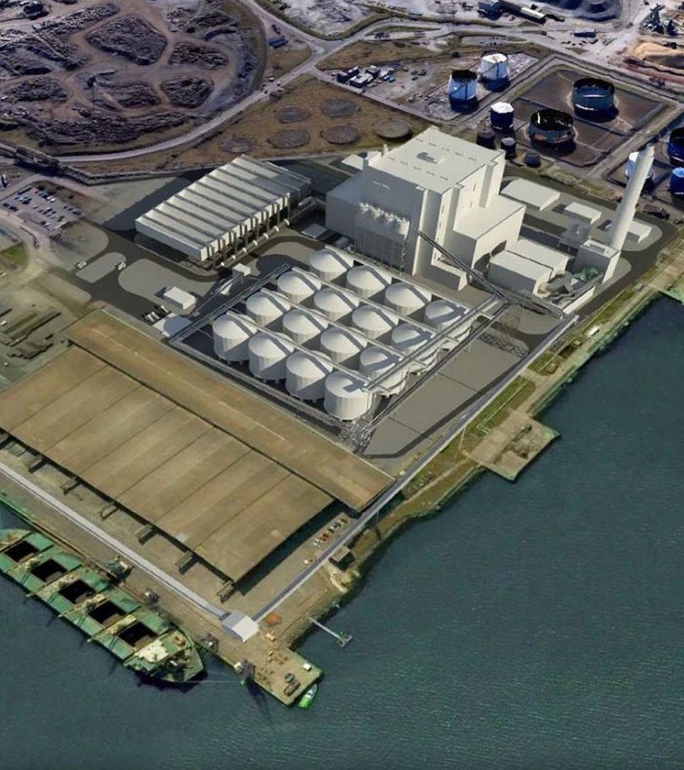 MGT Teesside Biomass, Middlesborough, England.