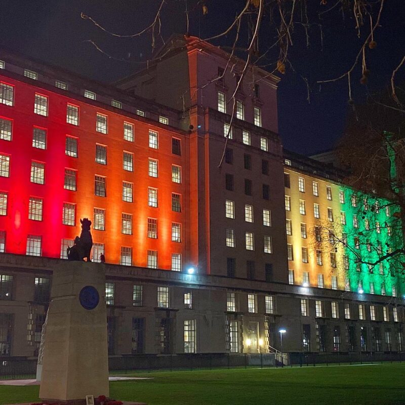 Ministry of Defence, Whitehall, London, England.