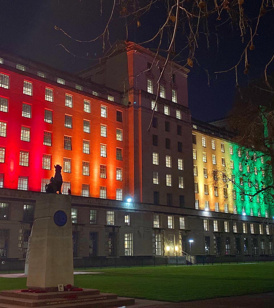 Ministry of Defence, Whitehall, London, England.