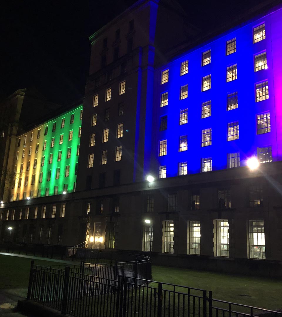 Ministry of Defence, Whitehall, London, England.