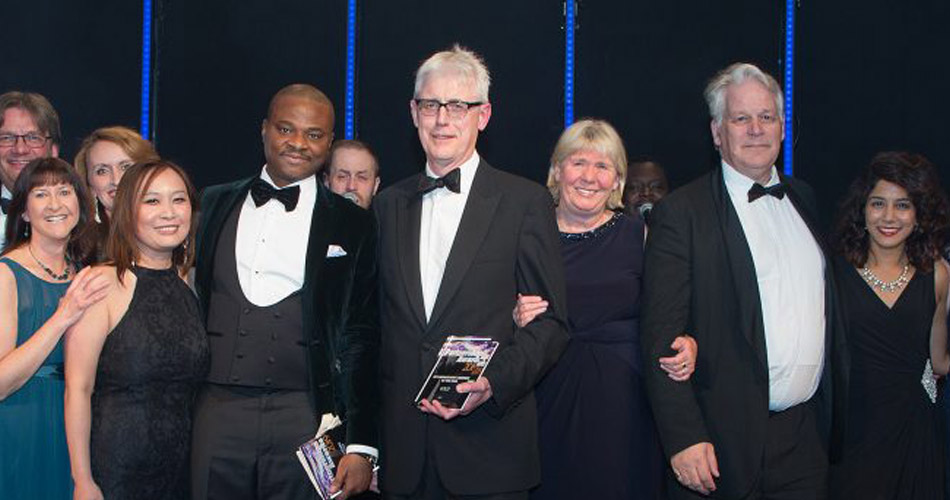 SPV manager of the year award 2019 featuring an image of Vercity employees