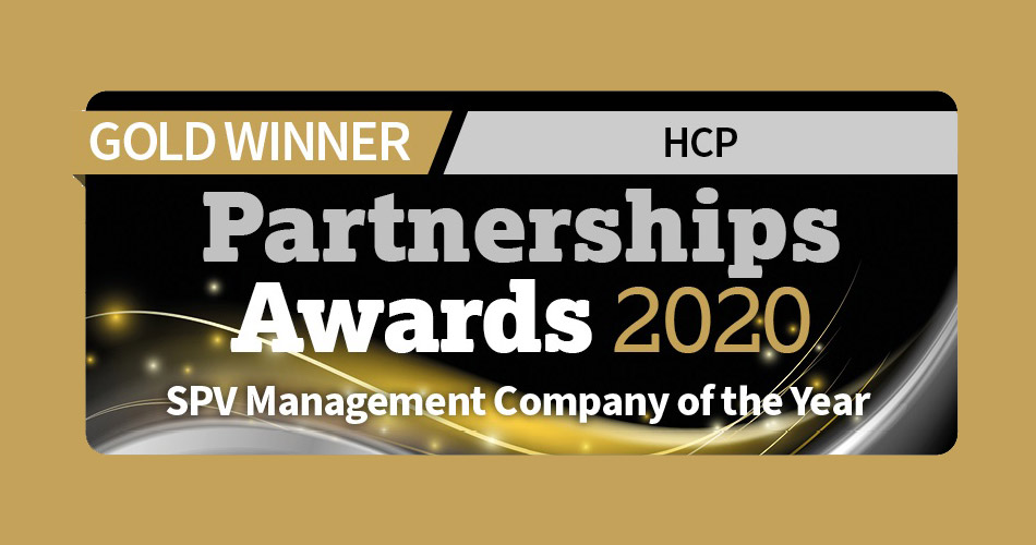 SPV management company of the year 2020 award graphic