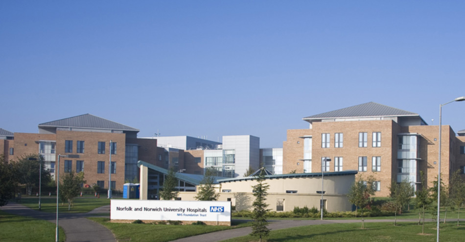 Image of Norwich Hospital in Norfolk