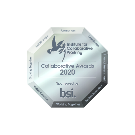 Vercity Collaborative Awards 2020 graphic